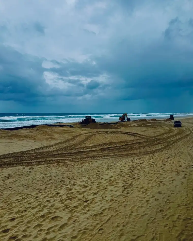 Some kind of serious sandcastle